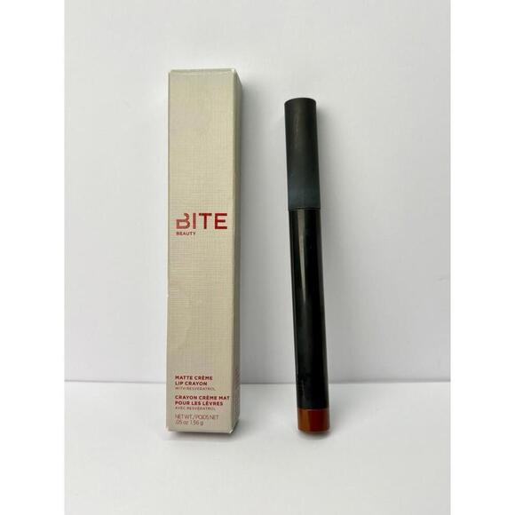 Bite Beauty Other - BITE Beauty Matte Creme Lip Crayon "Molasses"‎ Full Size NIB